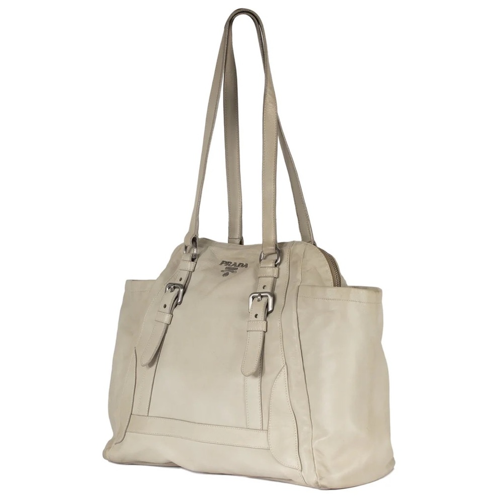 Prada Nappa Delave Large Tote Bag